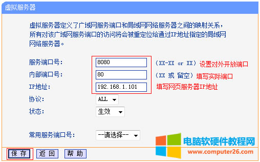 2Ӷ˿ӳ䣺W(wng)퓷(w)Ҏ(gu)tӣ