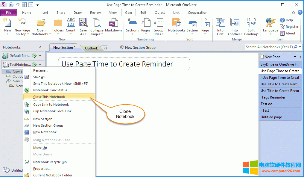  OneNote P(gun)]Pӛ