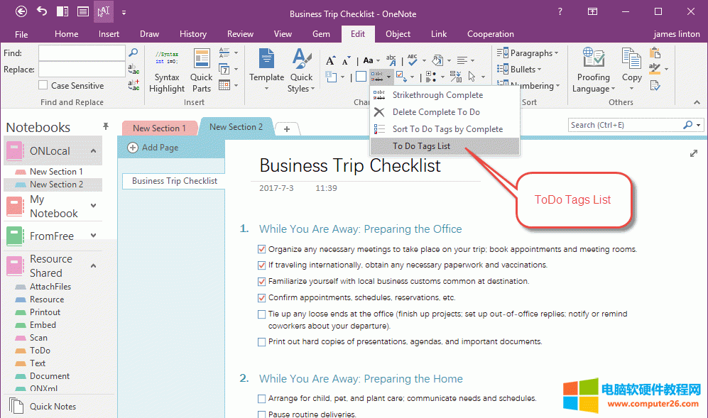 OneNote Ĵk(xing)б