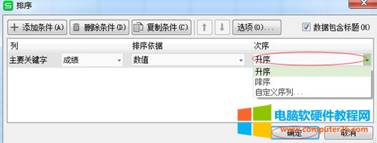 Excel表格怎么對(duì)數(shù)據(jù)進(jìn)行排序?