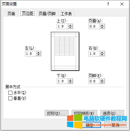 Excel調(diào)整頁邊距(Excel調(diào)整頁邊距以及頁邊距設(shè)置)2