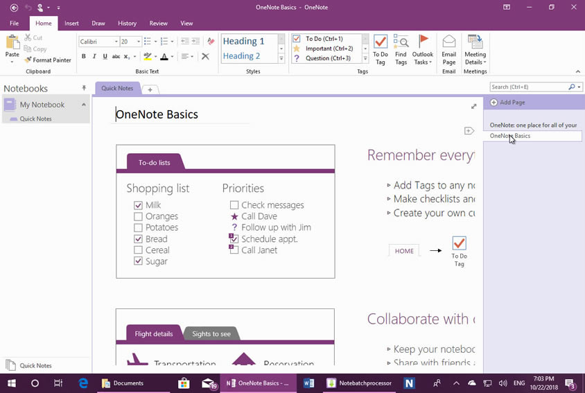 ʹ OneNote Batch Č(do) DOCX ļ(do) OneNotePӛ WordNote 