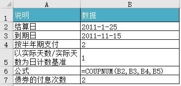 Excel COUPNUM (sh)ʹÌ(sh)̳
