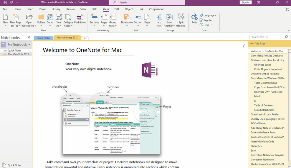 ʹ Gem ֹPӛ䌚ṩLҕDһԲ鿴 OneNote һ漰µ档