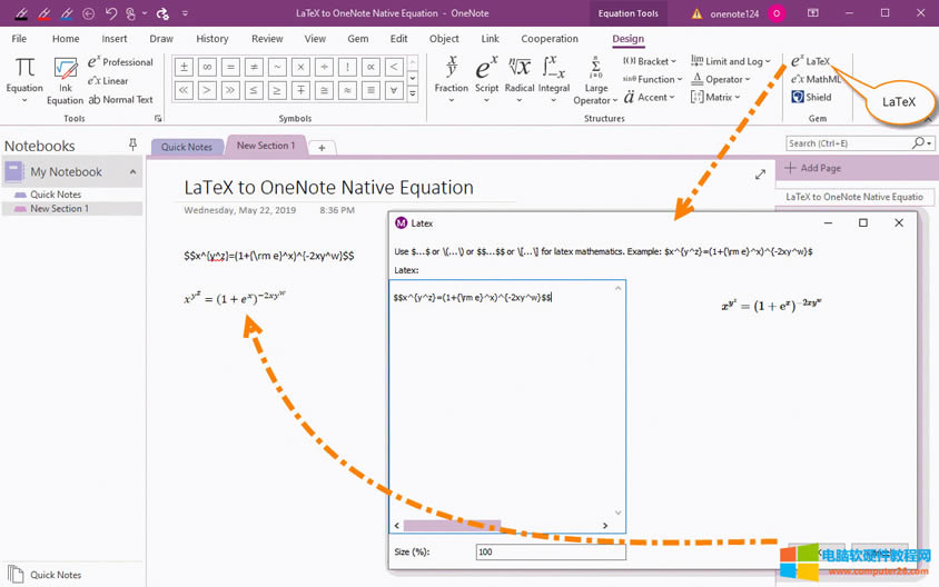 D(zhun)QW(wng)(y)(li) LaTeX  OneNote ԭʽ
