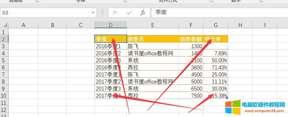 Excel系列教程11-選擇內(nèi)容快捷鍵