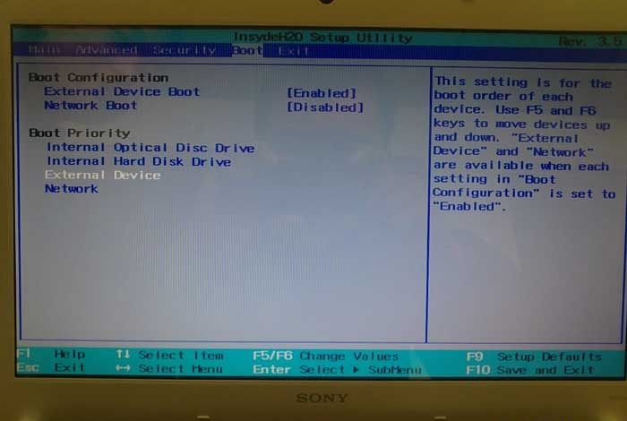 sonyPӛbϵy(tng)biosO(sh)