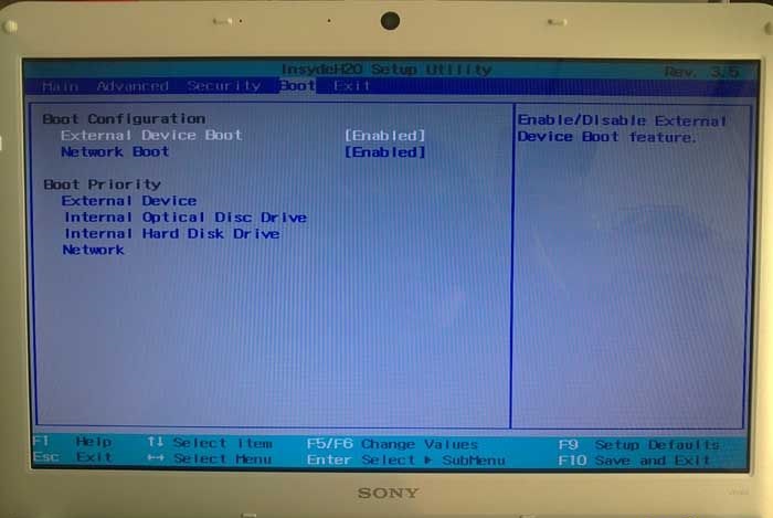 sonyPӛbϵy(tng)biosO(sh)