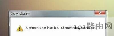 ChemWindow軟件提示不能運(yùn)行的解決方法