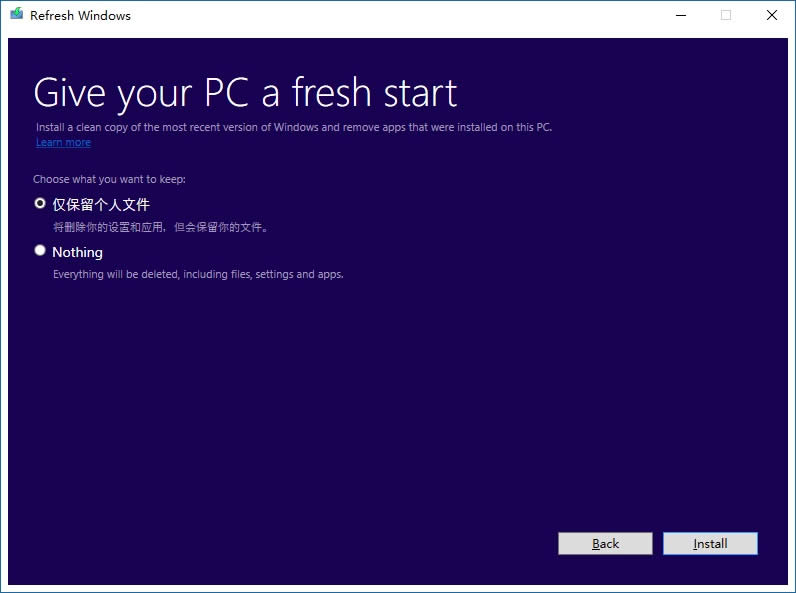 Win10I(y)ˢC(j)Refresh Windows΢ܛٷdַ