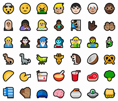 Emoji 表情更新 Emoji 表情更新