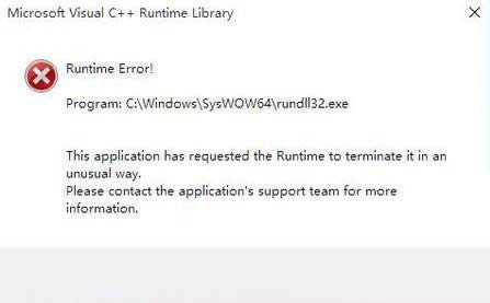 Win10b runtime errorʧruntime errorôQ