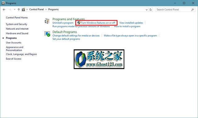 Windows10中internet explorer刪不掉