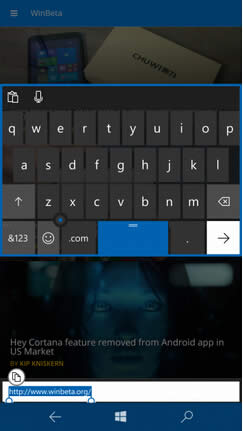 如何在Windows 10和Windows 10手機(jī)移動(dòng)屏幕鍵盤
