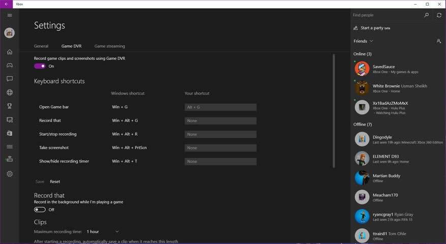 Windows10Xbox罻W(wng)j(lu)