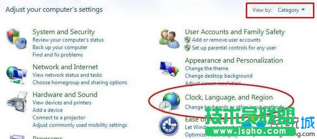 c(din)“Clock,Language,and Region”