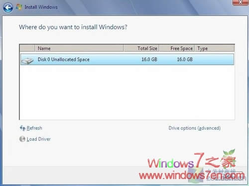 Windows7安裝時(shí)無法創(chuàng)建新分區(qū)的解決辦法