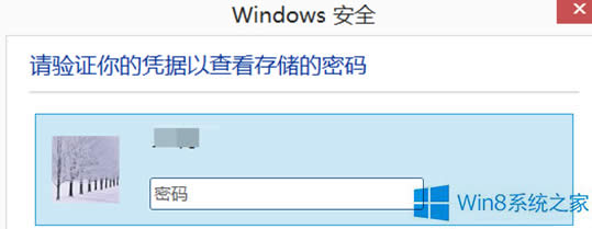 Win8憑據(jù)管理器查看網(wǎng)頁賬號密碼的技巧