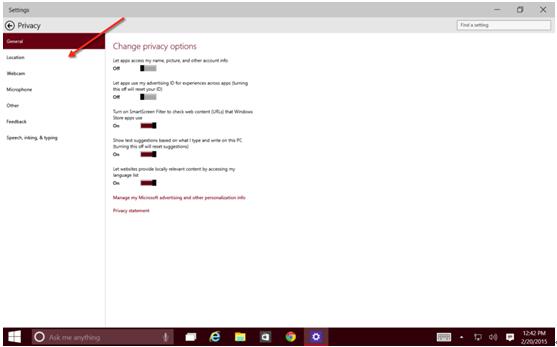 Windows10 ϵy(tng)̳̌W(xu)(x)[˽O(sh)