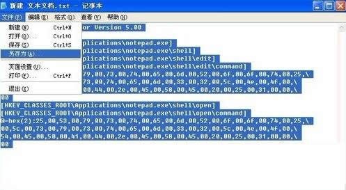 XP系統(tǒng)記事本打不開彈出打開方式的圖文教程